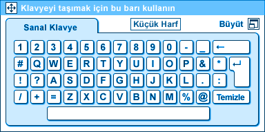 Screen Keyboard