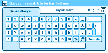 Screen Keyboard